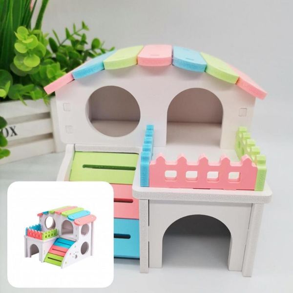 small animal supplies hamster toy eco-friendly leisure ladder design mouse nest house pet hideout
small animal supplies hamster toy eco-friendly leisure ladder design mouse nest house pet hideout