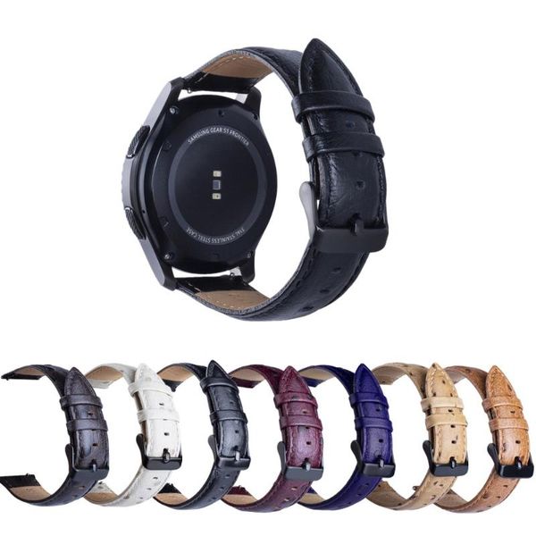 watch bands 22mm leather band for samsung galaxy 3 45mm/gear s3 ostrich grain bracelet classic strap 46mm, Black;brown
watch bands 22mm leather band for samsung galaxy 3 45mm/gear s3 ostrich grain bracelet classic strap 46mm, Black;brown