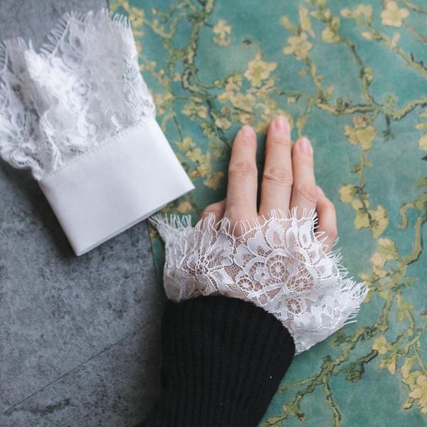fingerless gloves fashion joker accessories wrist set trumpet cuff sweater coat decorated cuffs bowl lace fall winter women knit, Blue;gray
fingerless gloves fashion joker accessories wrist set trumpet cuff sweater coat decorated cuffs bowl lace fall winter women knit, Blue;gray