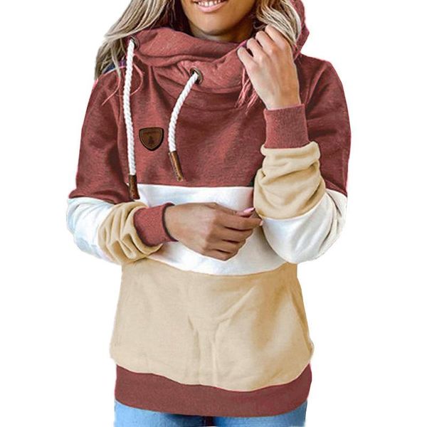 women's hoodies & sweatshirts autumn spring fleece sweatshirt women casual long sleeve hooded patchwork color block hoodie pullover jum, Black
women's hoodies & sweatshirts autumn spring fleece sweatshirt women casual long sleeve hooded patchwork color block hoodie pullover jum, Black