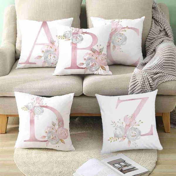 pillow case 1pc flower decorative english alphabet letter cover kussenhoes home pink sofa decor pillows 45*45 party cus z1d1
pillow case 1pc flower decorative english alphabet letter cover kussenhoes home pink sofa decor pillows 45*45 party cus z1d1