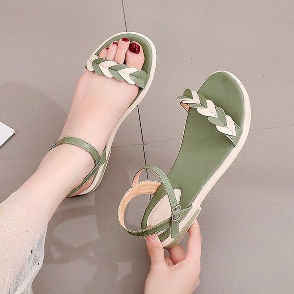 sandals low woman leather female shoe 2021 summer open toe buckle strap low-heeled girls fashion peep multicolored comfort b, Black
sandals low woman leather female shoe 2021 summer open toe buckle strap low-heeled girls fashion peep multicolored comfort b, Black
