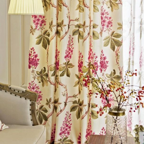 curtain & drapes red floral linen curtains for bedroom living room american style printed window ready made
curtain & drapes red floral linen curtains for bedroom living room american style printed window ready made