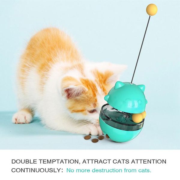 cat toys tumbler food dispenser slow feeder for and kitten exercise anxiety ease interactive training fun stick
cat toys tumbler food dispenser slow feeder for and kitten exercise anxiety ease interactive training fun stick