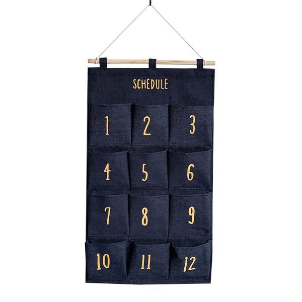 storage bags multi-color fabric denim hanging bag 12 pocket creative month sundries cabinet door wall pendant housekeeper
storage bags multi-color fabric denim hanging bag 12 pocket creative month sundries cabinet door wall pendant housekeeper