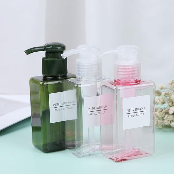 storage bottles & jars 100ml portable travel pump soap dispenser bathroom sink shower gel shampoo lotion liquid hand bottle container 4color
storage bottles & jars 100ml portable travel pump soap dispenser bathroom sink shower gel shampoo lotion liquid hand bottle container 4color