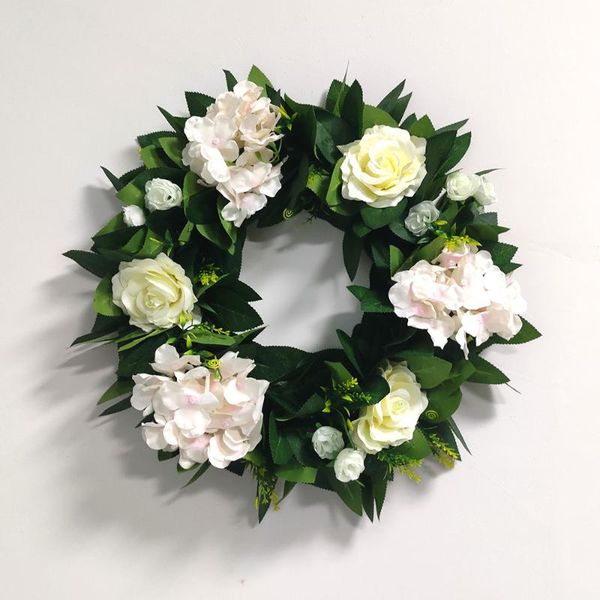 decorative flowers & wreaths rose and hydrangea artificial simulation leaf wreath home door wedding decoration pendant hanging garlands
decorative flowers & wreaths rose and hydrangea artificial simulation leaf wreath home door wedding decoration pendant hanging garlands