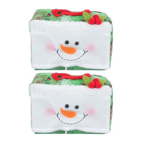 tissue boxes & napkins 2pcs household christmas themed storage containers
tissue boxes & napkins 2pcs household christmas themed storage containers