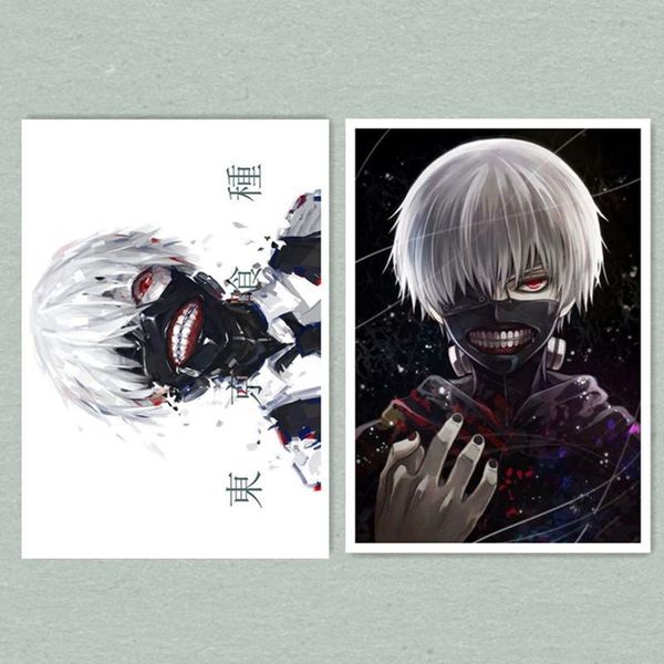 paintings 2pcs tokyo ghoul anime posters kraft paper prints clear image art painting bar home decoration wall decor modern
paintings 2pcs tokyo ghoul anime posters kraft paper prints clear image art painting bar home decoration wall decor modern