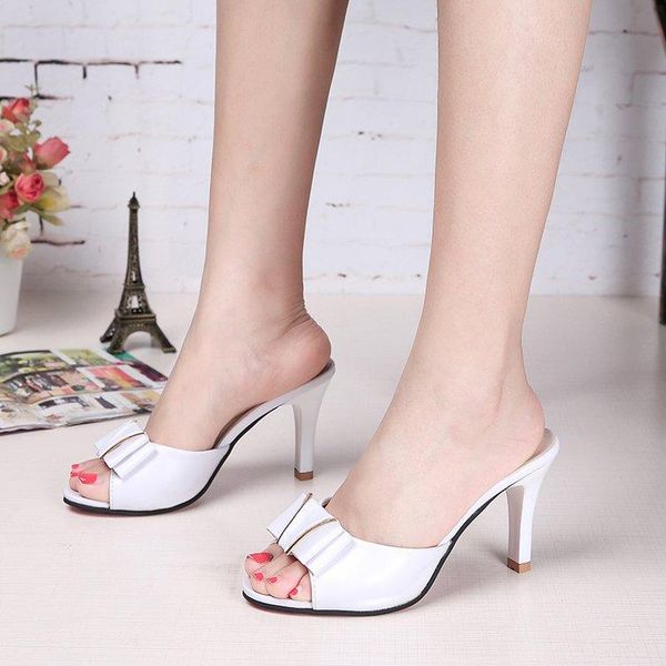 sandals summer women thin high heels elegant concise platform pump slipper for party woman peep toe fashion shoes 8.5 cm, Black
sandals summer women thin high heels elegant concise platform pump slipper for party woman peep toe fashion shoes 8.5 cm, Black