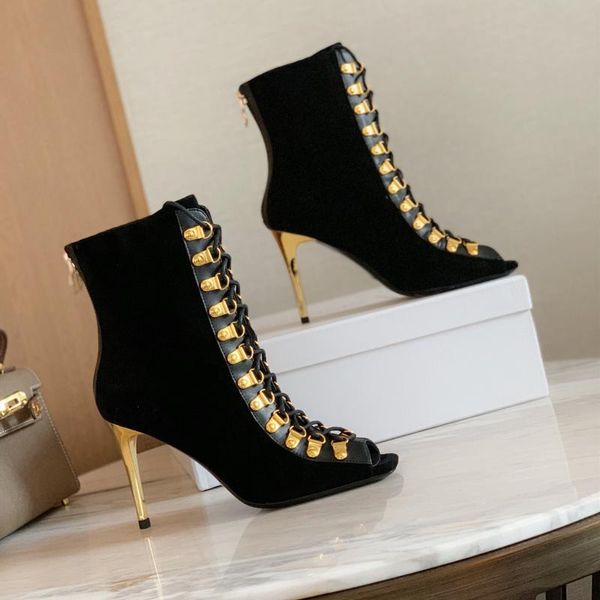 boots autumn peep toe super-high heels lace up vamp genuine leather women's zapatillas mujer designer shoes size 34-41, Black
boots autumn peep toe super-high heels lace up vamp genuine leather women's zapatillas mujer designer shoes size 34-41, Black