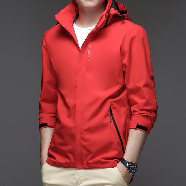 men's jackets coat men spring and autumn thin korean fashion casual jacket wear hooded business solid color windbreaker, Black;brown
men's jackets coat men spring and autumn thin korean fashion casual jacket wear hooded business solid color windbreaker, Black;brown