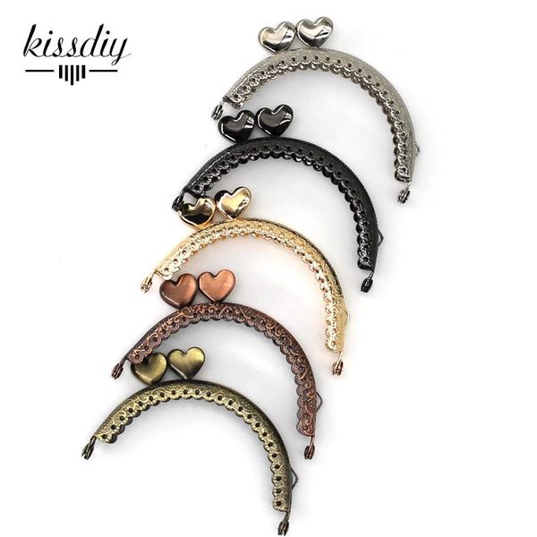bag parts & accessories 8.5cm heart head metal purse frame handle for clutch coin kiss clasp lock antique bronze diy accessory, Black
bag parts & accessories 8.5cm heart head metal purse frame handle for clutch coin kiss clasp lock antique bronze diy accessory, Black