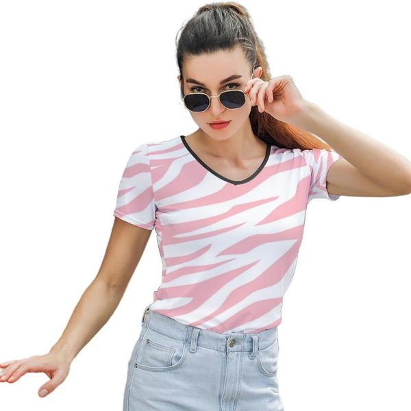 women's t-shirt zebra t shirt printed lady kawaii street wear short sleeve o neck polyester tee, White
women's t-shirt zebra t shirt printed lady kawaii street wear short sleeve o neck polyester tee, White