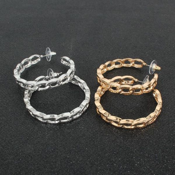 hoop & huggie vintage metal chain drop earrings statement punk hip-hop cuba gothic studs for fashion women jewelry accessories, Golden;silver
hoop & huggie vintage metal chain drop earrings statement punk hip-hop cuba gothic studs for fashion women jewelry accessories, Golden;silver