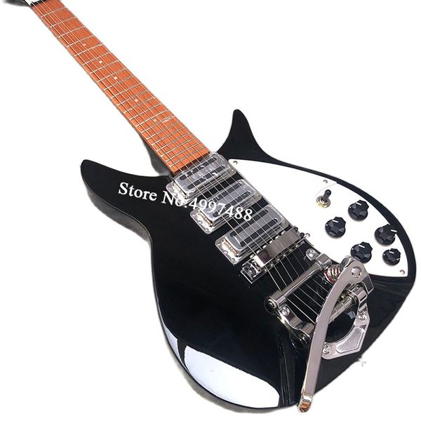 new arrival 6 string electric guitar,bright fingerboard,black paint,front and rear lulu binding,527mm bridge nu
new arrival 6 string electric guitar,bright fingerboard,black paint,front and rear lulu binding,527mm bridge nu