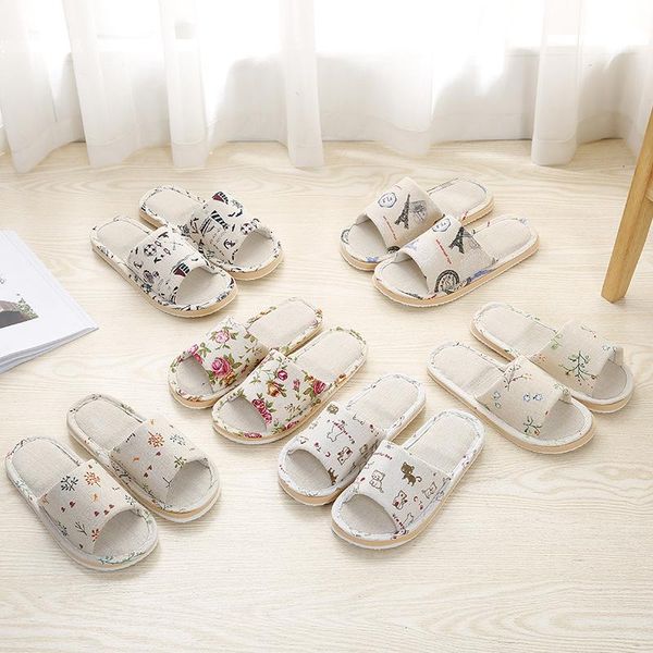 slippers women casual floral indoor home flower soft spring autumn flip flops female linen slides, Black
slippers women casual floral indoor home flower soft spring autumn flip flops female linen slides, Black