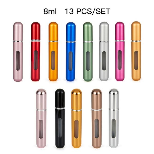 storage bottles & jars 13pcs/set perfume 5ml/8ml pump empty cosmetic container refillable spray scent sprayer travel atomizer
storage bottles & jars 13pcs/set perfume 5ml/8ml pump empty cosmetic container refillable spray scent sprayer travel atomizer