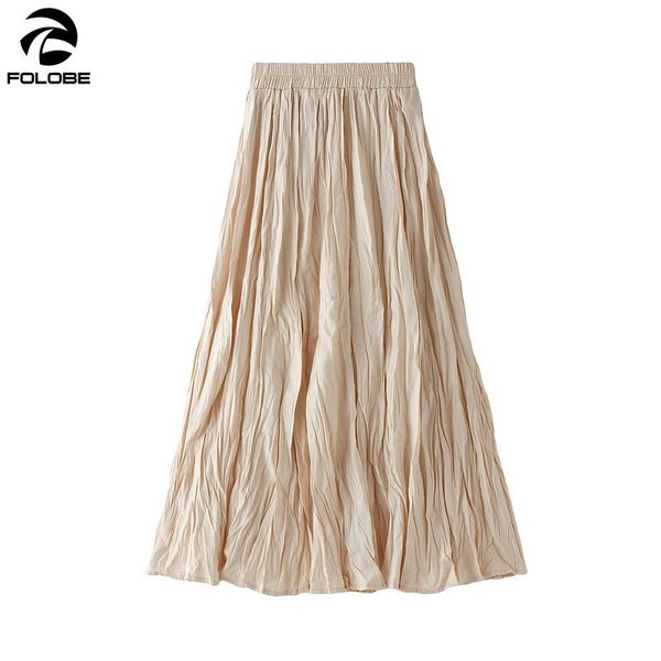spring autumn korean style pleated skirt women high waist a-line mid-calf all match winter faldas skirts, Black
spring autumn korean style pleated skirt women high waist a-line mid-calf all match winter faldas skirts, Black
