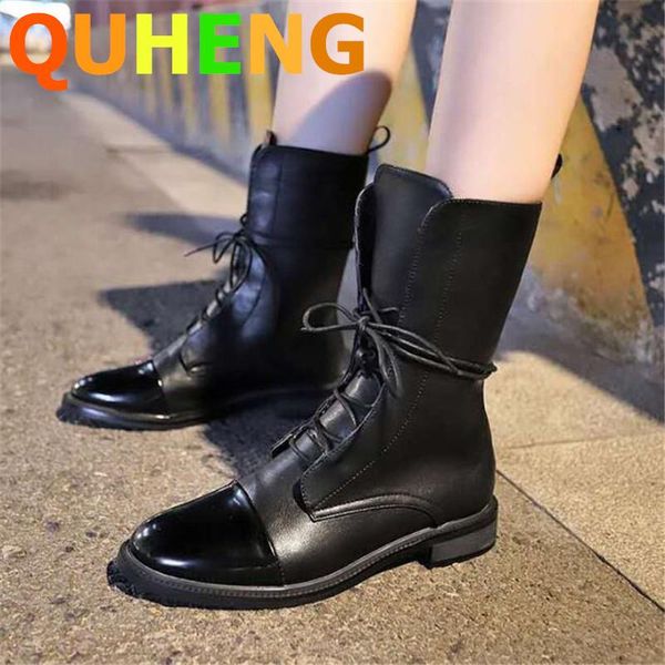 boots women's 2021 autumn patent leather british style black pointed toe flat handsome motorcycle botas de mujer
boots women's 2021 autumn patent leather british style black pointed toe flat handsome motorcycle botas de mujer