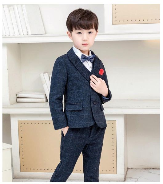 latest navy blue tweed plaid boy suit 2 piece set children prom wedding suits blazer kids formal tuxedo for jacket pants men's & blazer, White;black
latest navy blue tweed plaid boy suit 2 piece set children prom wedding suits blazer kids formal tuxedo for jacket pants men's & blazer, White;black