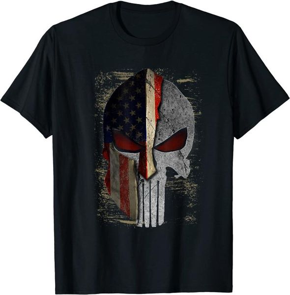 men's dress shirts dign american flag spaan helm schedel t-shirt. summer lasting charm man t-shirt s-3xl, White;black
men's dress shirts dign american flag spaan helm schedel t-shirt. summer lasting charm man t-shirt s-3xl, White;black