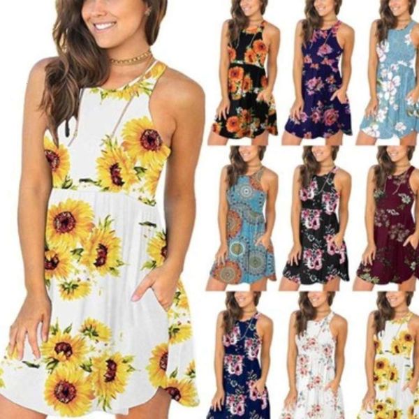 waistcoat print mid length dress crew neck, Black;gray 
waistcoat print mid length dress crew neck, Black;gray