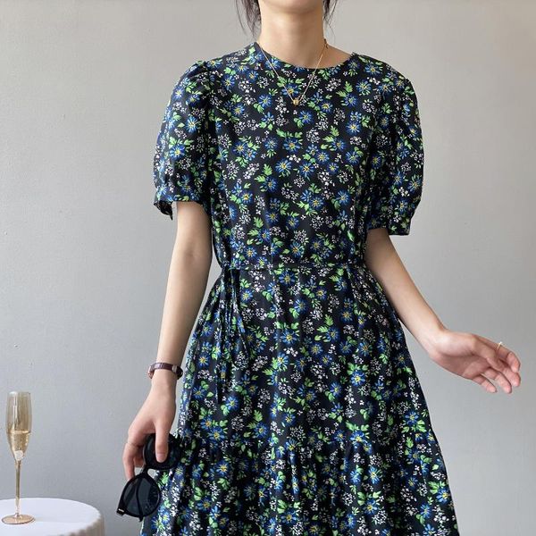 casual dresses women summer floral dress short sleeve flower print stright cotton long, Black;gray
casual dresses women summer floral dress short sleeve flower print stright cotton long, Black;gray