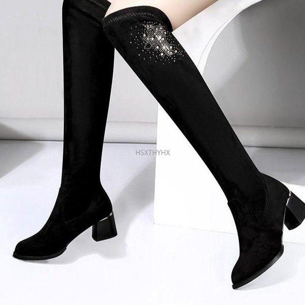 boots women black high heels stretch thigh ladies autumn winter over the knee party shoes cuissarde femme
boots women black high heels stretch thigh ladies autumn winter over the knee party shoes cuissarde femme