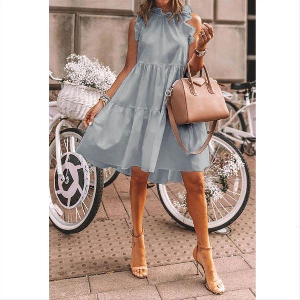 summer loose sleeveless solid women dresses color round neck big swing casual empire o, Black;gray
summer loose sleeveless solid women dresses color round neck big swing casual empire o, Black;gray