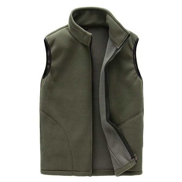men casual warm zip fleece vest spring male waistcoat autumn sleeveless jacket outdoor climbing hiking coat men's vests, Black;white
men casual warm zip fleece vest spring male waistcoat autumn sleeveless jacket outdoor climbing hiking coat men's vests, Black;white