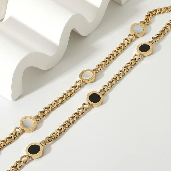 pendant necklaces 14k gold plated 316l stainless steel cuban chain shell necklace for women double sided black white choker jewelry, Silver
pendant necklaces 14k gold plated 316l stainless steel cuban chain shell necklace for women double sided black white choker jewelry, Silver
