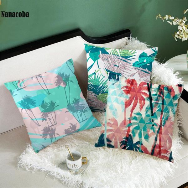 cushion/decorative pillow 2021 tropical plants case polyester decorative pillowcases green leaves throw kussensloop almohada poszewka
cushion/decorative pillow 2021 tropical plants case polyester decorative pillowcases green leaves throw kussensloop almohada poszewka