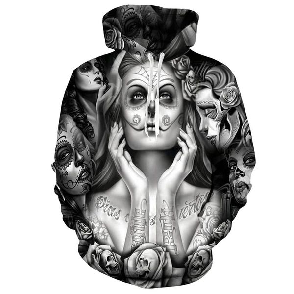halloween colored smoke bomb skull pattern men's 3d printed hoodie visual impact party punk goth round neck sweatshirt hoodie, Black
halloween colored smoke bomb skull pattern men's 3d printed hoodie visual impact party punk goth round neck sweatshirt hoodie, Black