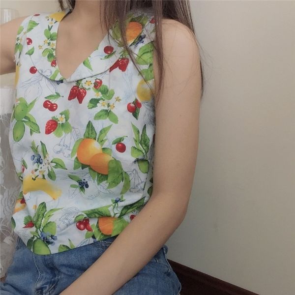 womengaga spring summer sweet girl female sleeveless v-neck vest short women korean tank fresh and 526s 210603, White
womengaga spring summer sweet girl female sleeveless v-neck vest short women korean tank fresh and 526s 210603, White
