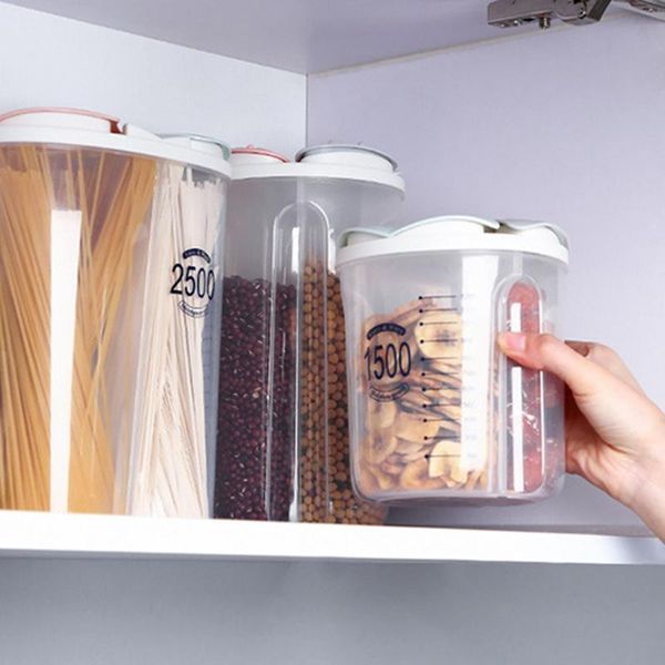 storage bottles & jars healthy containers cereal grain dry food tank transparent cover plastic case sep99
storage bottles & jars healthy containers cereal grain dry food tank transparent cover plastic case sep99