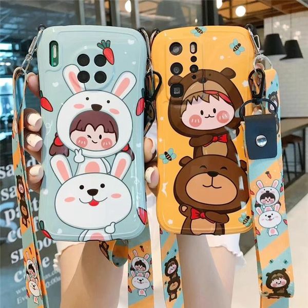 luxury lovely fashion case for huawei p30 p40 pro mate30 mate40 cartoon cover girl woman shoulder strap rope phone cases cell pouches
luxury lovely fashion case for huawei p30 p40 pro mate30 mate40 cartoon cover girl woman shoulder strap rope phone cases cell pouches