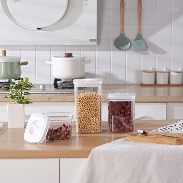 storage bottles & jars kitchen airtight jar round transparent fresh-keeping box chinese plastic grains
storage bottles & jars kitchen airtight jar round transparent fresh-keeping box chinese plastic grains