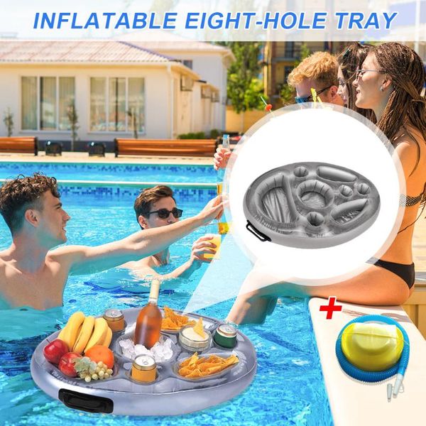 pool & accessories 70x50cm inflatable floating mini bar 8holes swimming beach drink holder raft beer bucket cooler table tray versatile desi 
pool & accessories 70x50cm inflatable floating mini bar 8holes swimming beach drink holder raft beer bucket cooler table tray versatile desi