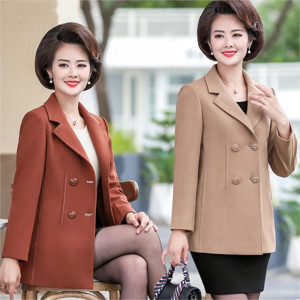 women's suits & blazers 2021 chic blazer femme plus size 5xl suit collar double-breasted ladies jacket windbreaker casual slim outerwea, White;black
women's suits & blazers 2021 chic blazer femme plus size 5xl suit collar double-breasted ladies jacket windbreaker casual slim outerwea, White;black