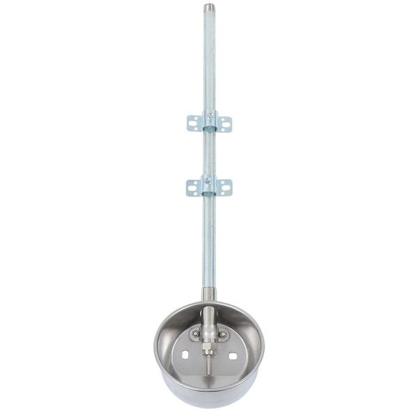 garden decorations 1pc water feeder farm bowl feeding container metal
