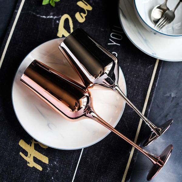 mugs 400ml red wine glass rose gold goblets juice drink stainless steel drinking cup large-capacity goblet party barware kitchen tool
mugs 400ml red wine glass rose gold goblets juice drink stainless steel drinking cup large-capacity goblet party barware kitchen tool