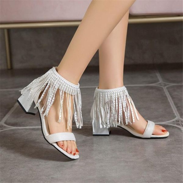 sandals pxelena large size 34-48 women rivet tassel square med heels ankle strap faux suede fringe office lady shoes black white
sandals pxelena large size 34-48 women rivet tassel square med heels ankle strap faux suede fringe office lady shoes black white