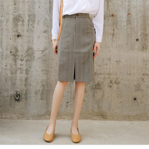 summer plaid split skirts casual slim minimalist geometric a-line high waist korea mini plus size 210421, Black
summer plaid split skirts casual slim minimalist geometric a-line high waist korea mini plus size 210421, Black
