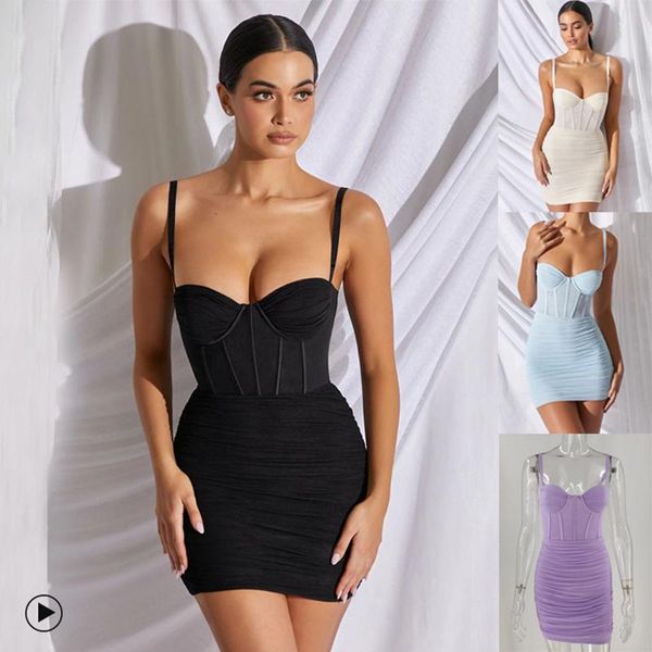 casual dresses al 2021 the summer fashion mesh drape belt suspenders show shoulder tight hip wrap mini club party dress woman, Black;gray
casual dresses al 2021 the summer fashion mesh drape belt suspenders show shoulder tight hip wrap mini club party dress woman, Black;gray