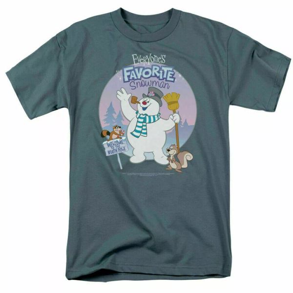 frosty the snowman favorite t shirt mens licensed cartoon merchandise slate, White;black
frosty the snowman favorite t shirt mens licensed cartoon merchandise slate, White;black