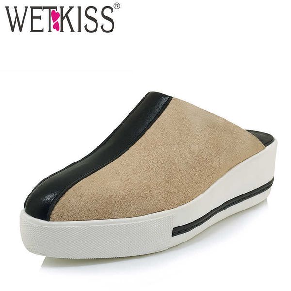 wetkiss kid suede slippers woman pointed toe footwear leather slides shoes female mules platform woman summer black 210630
wetkiss kid suede slippers woman pointed toe footwear leather slides shoes female mules platform woman summer black 210630