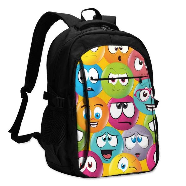 backpack bags school for boy girl teenagersmile usb charge computer lapback pack
backpack bags school for boy girl teenagersmile usb charge computer lapback pack