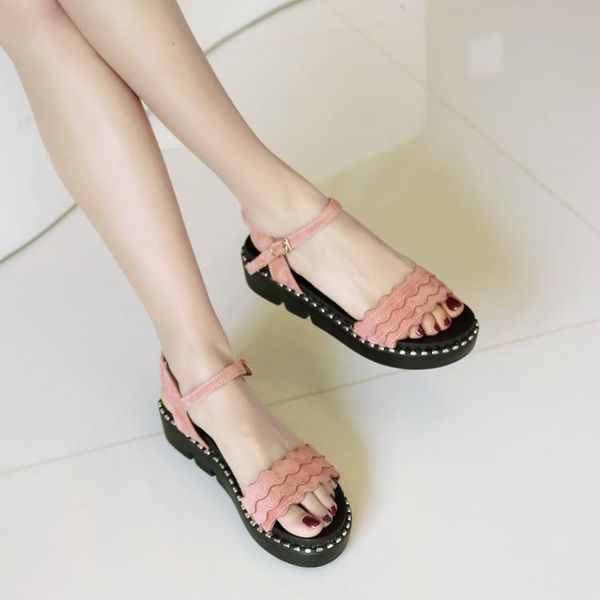 dress shoes big size 1 high heels sandals women woman summer ladies leaky toe muffin with thick bottom and buckle, Black
dress shoes big size 1 high heels sandals women woman summer ladies leaky toe muffin with thick bottom and buckle, Black