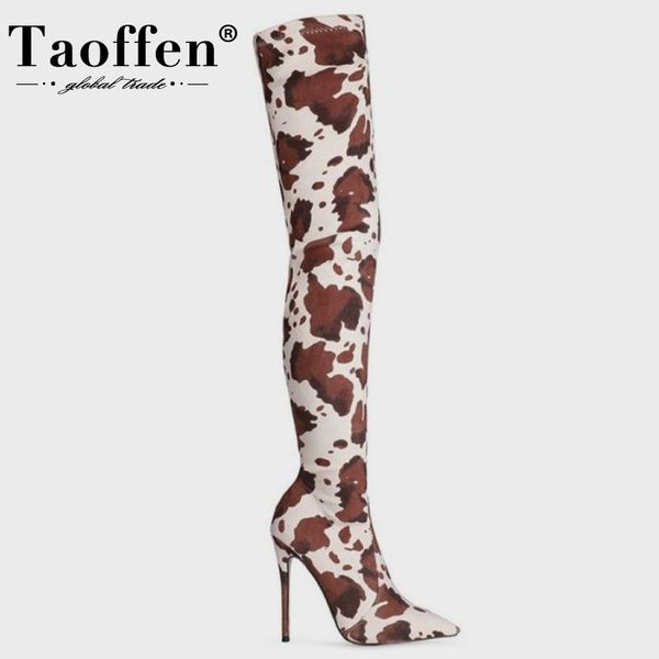 boots taoffen size 34-43 long women winter warm shoes thin high heel over knee boot stiletto mixed color female footwear, Black
boots taoffen size 34-43 long women winter warm shoes thin high heel over knee boot stiletto mixed color female footwear, Black